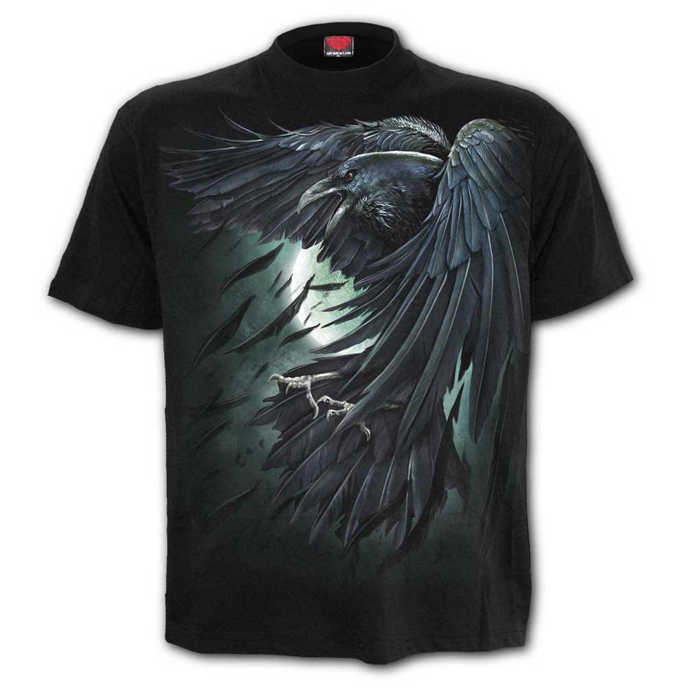 Spiral - SHADOW RAVEN Mens T-shirt - Black